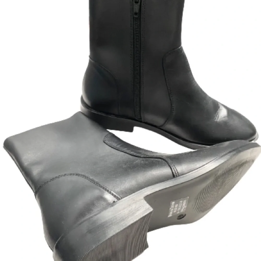 Asos Leather‎ Women's Chelsea Booties Boots Size 6 NWOB